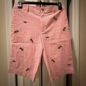 Polo by Ralph Lauren- “Bulldog Linen Shorts”